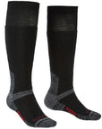Bridgedale Explorer Heavyweight Knee Merino Performance Socks (Black)