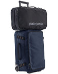Patagonia Black Hole Wheeled Duffel 40L (Smolder Blue) on top