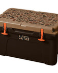 Yeti Tundra 45 Cool Box (Wetlands Camo) top angle
