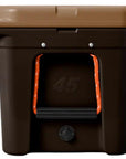Yeti Tundra 45 Cool Box (Wetlands Camo) handle