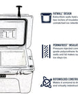 Yeti Tundra 45 Cool Box (Wetlands Camo) more info