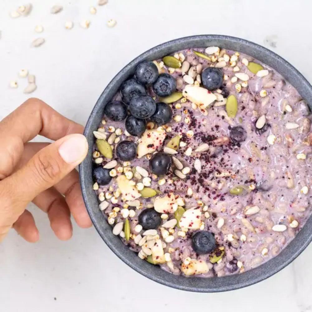 Radix Nutrition Ultra Breakfast v9.0 - 800Kcal (Blueberry) bowl