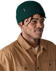 Patagonia Brodeo Beanie (Cascade Green) smile