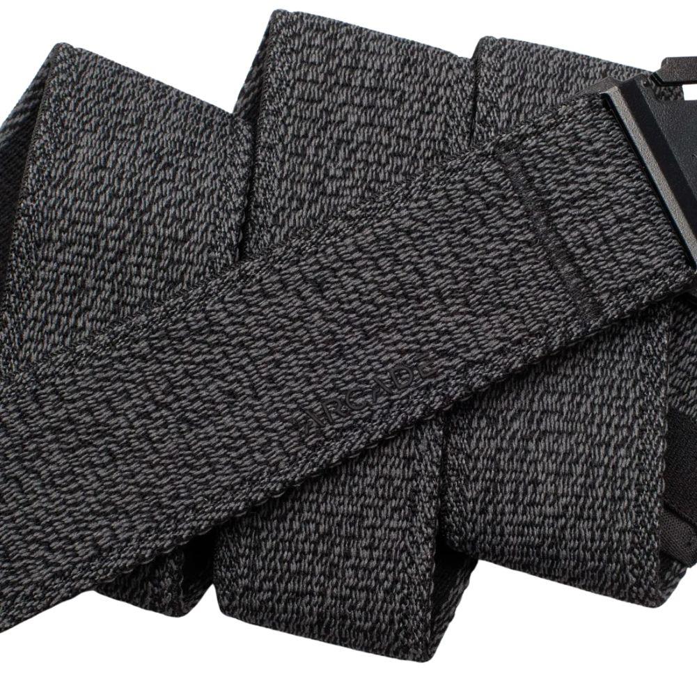 Arcade Belts Atlas (Heather Black) close up