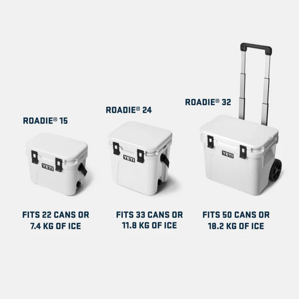 Yeti Roadie 24 Cool Box 2.0 (White) sizes