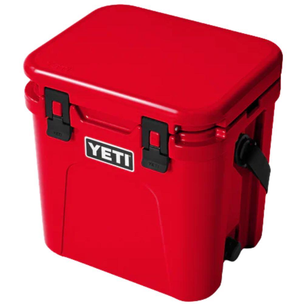 Yeti Roadie 24 Cool Box 2.0 (Rescue Red) closed
