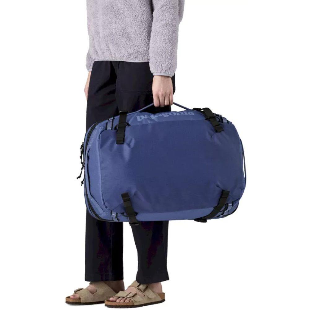 Patagonia Black Hole MLC 45L Backpack (Current Blue) holding