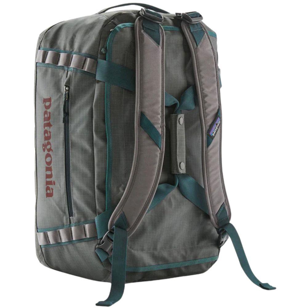 Patagonia Black Hole 55L Duffel Bag (Noble Grey) stand