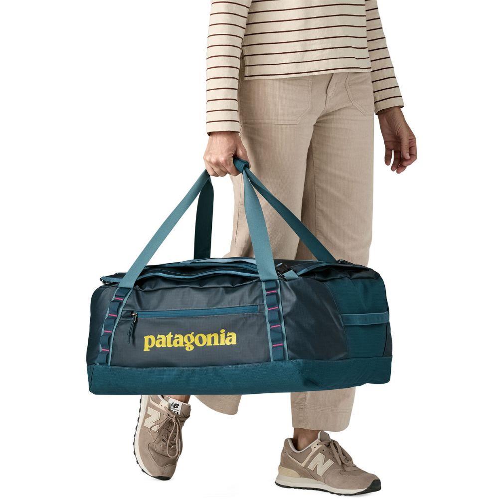 Patagonia Black Hole 55L Duffel Bag (Tidal Teal w/Luminous Pink) carry