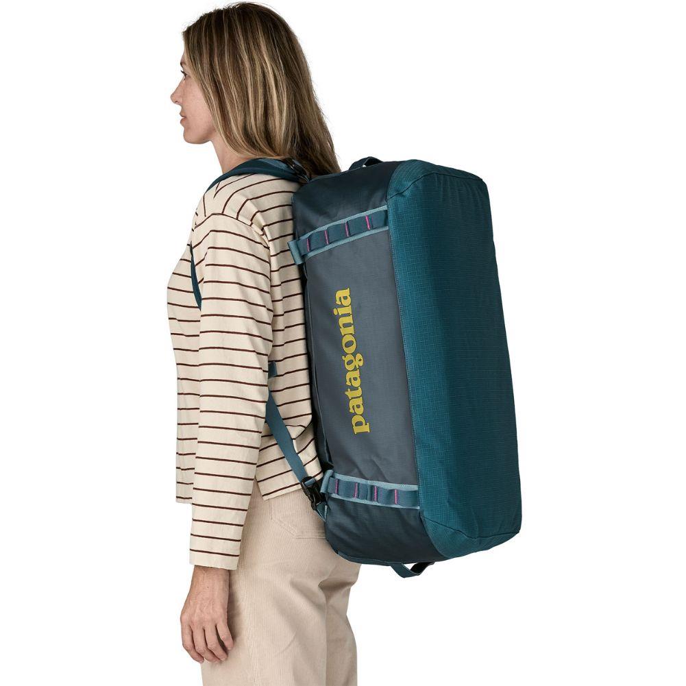 Patagonia Black Hole 55L Duffel Bag (Tidal Teal w/Luminous Pink) backage