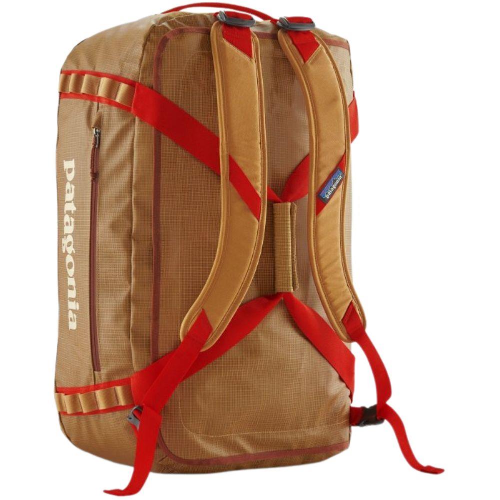 Patagonia Black Hole 55L Duffel Bag (Talon Gold) back