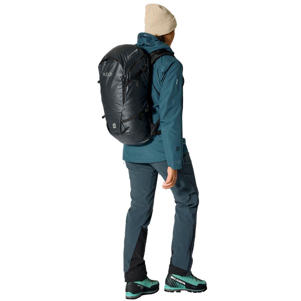 Rab Ascendor 27L Mountain Pack (Black) alking away