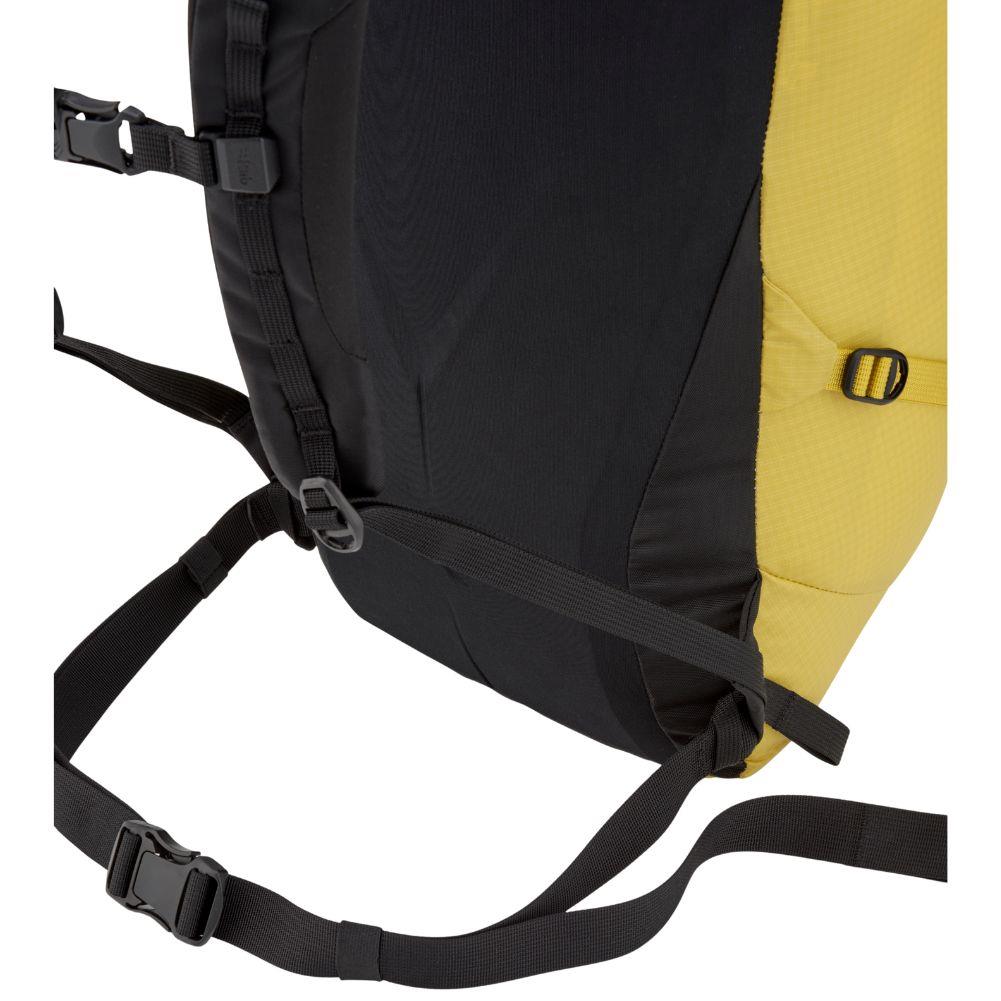 Rab Ascendor 27L Mountain Pack (Dark Pollen) straps