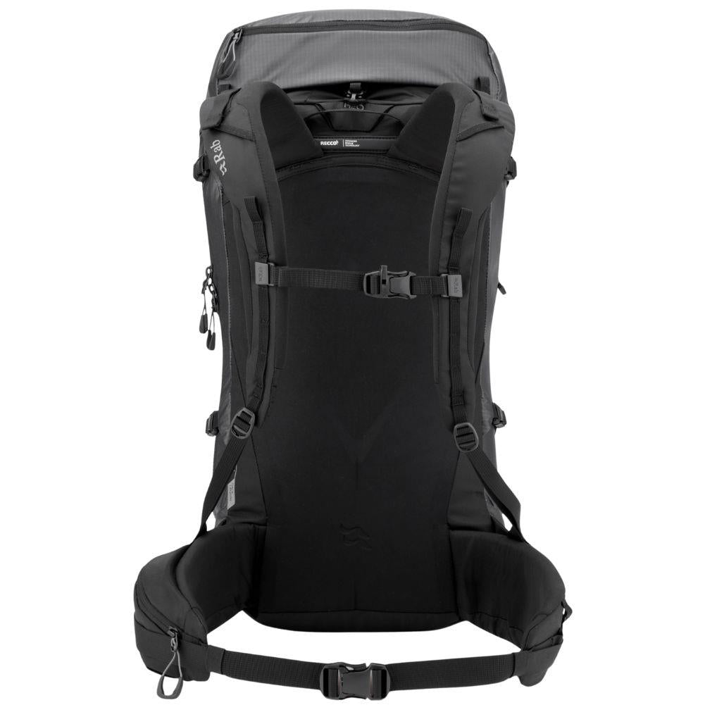 Rab Ascendor 35L Mountain Pack (Black) back