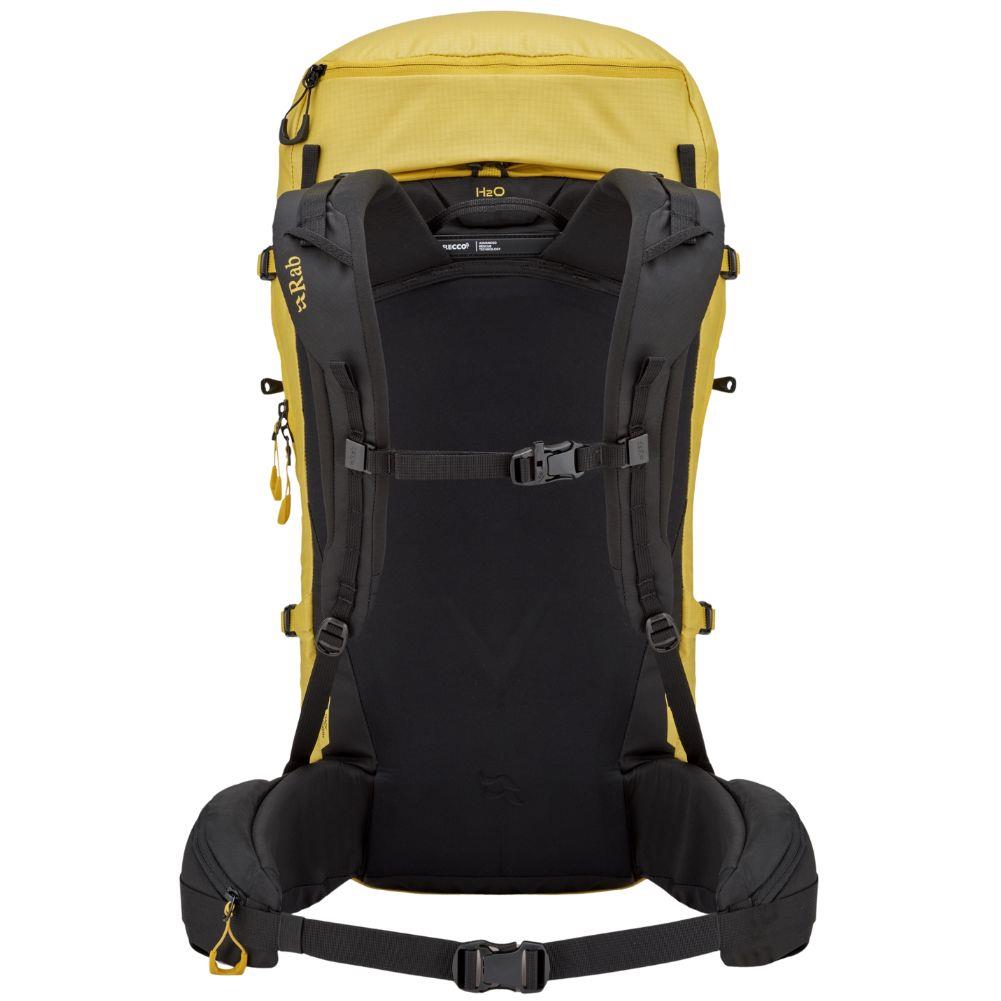 Rab Ascendor 35L Mountain Pack (Dark Pollen) back