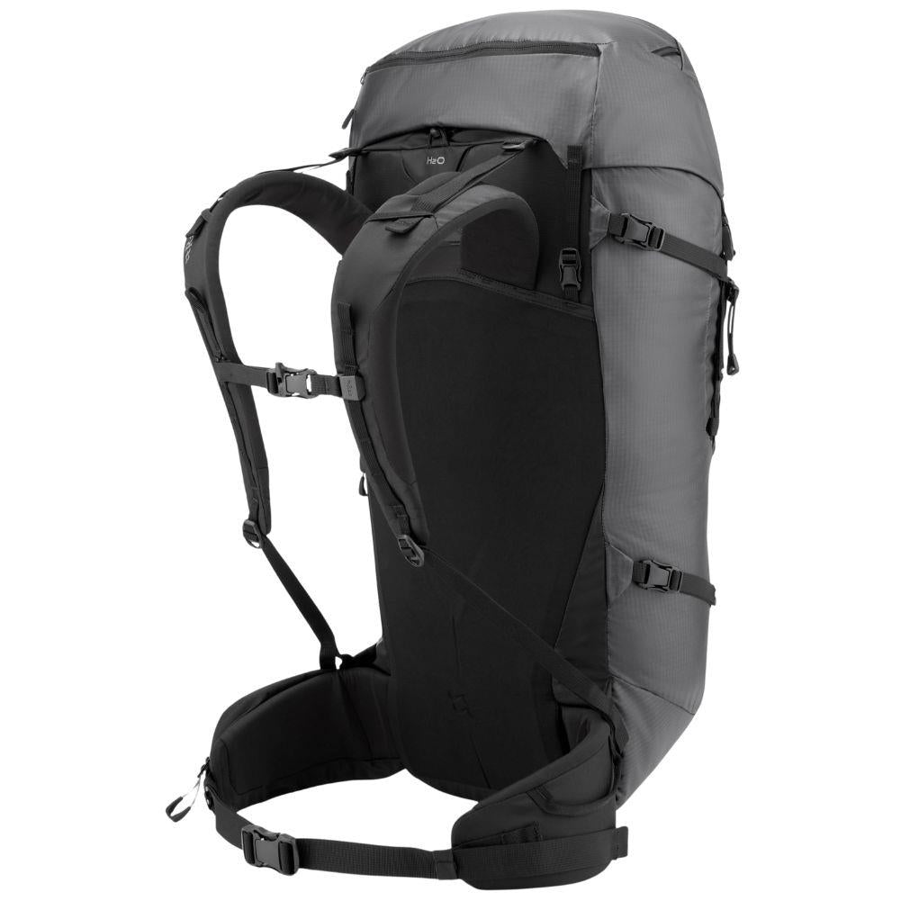 Rab Ascendor 45L Mountain Pack (Black) right angle