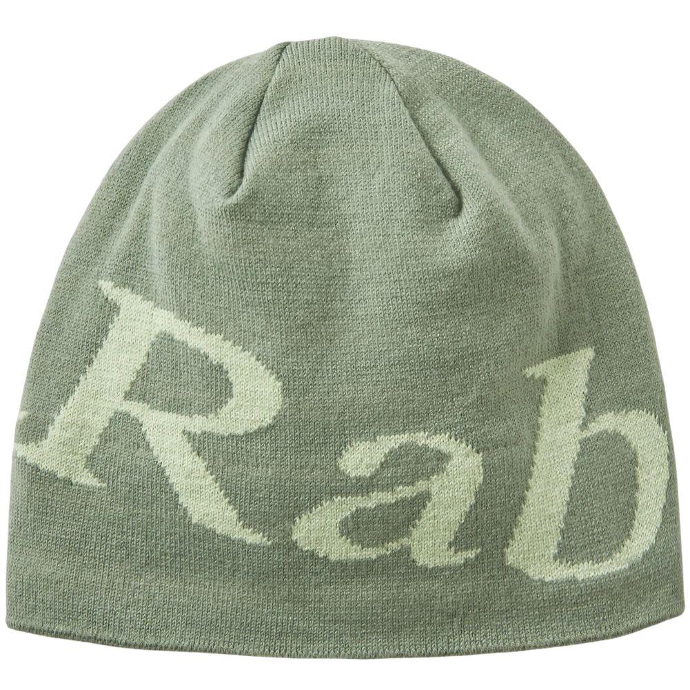 Rab Logo Beanie (Dark Fig Green/Fig Green)