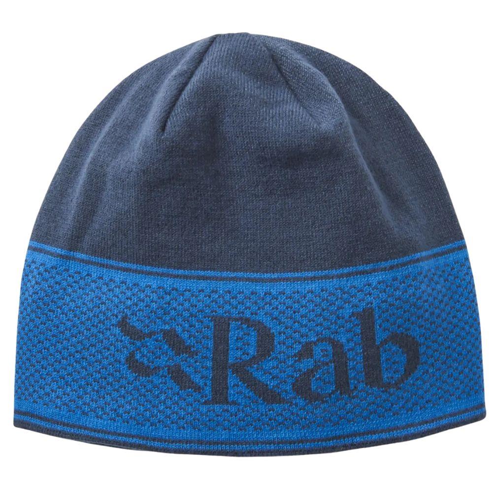 Rab Logo Band Beanie (Tempest Blue/Maya Blue)