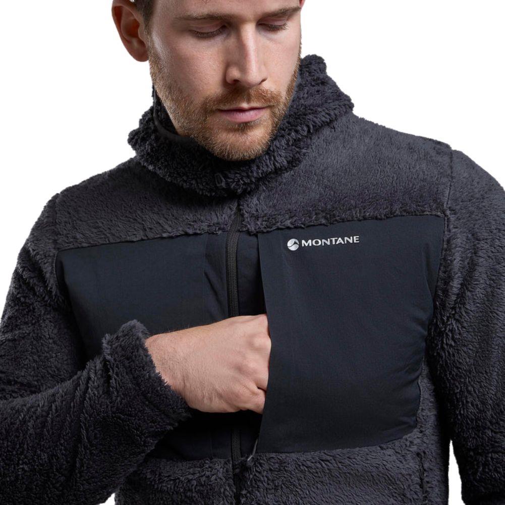 Montane Men's Caldus XT Hooded Fleece Jacket (Midnight Grey)