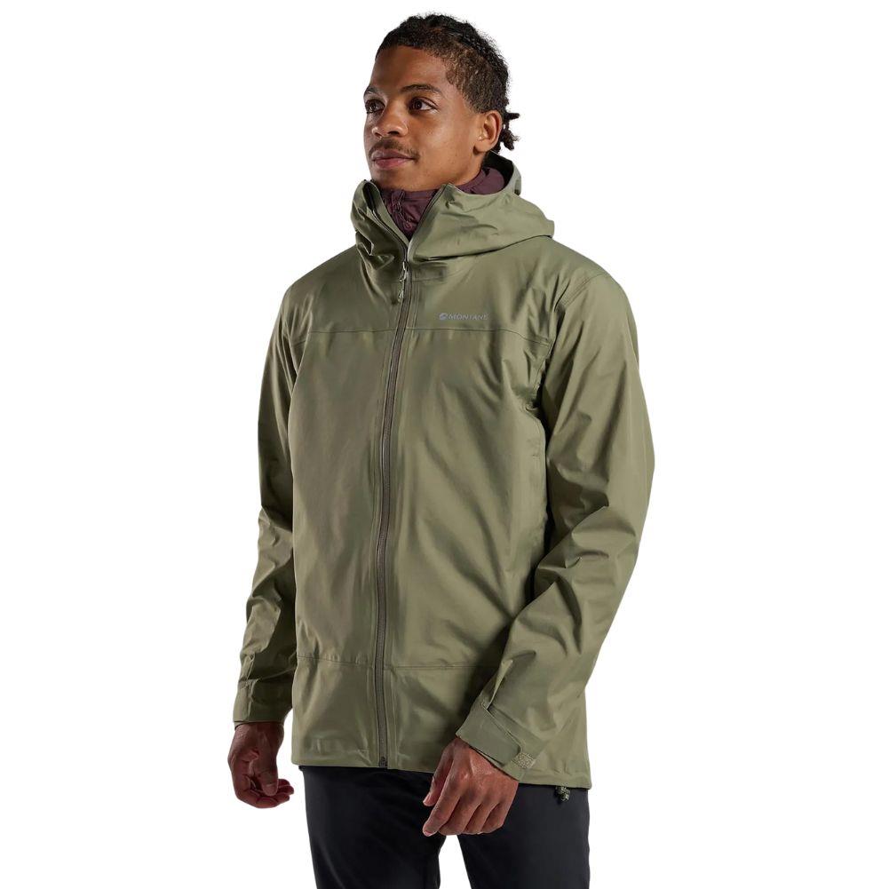 Montane Men's Cetus Waterproof Jacket (Caper) looking awaay