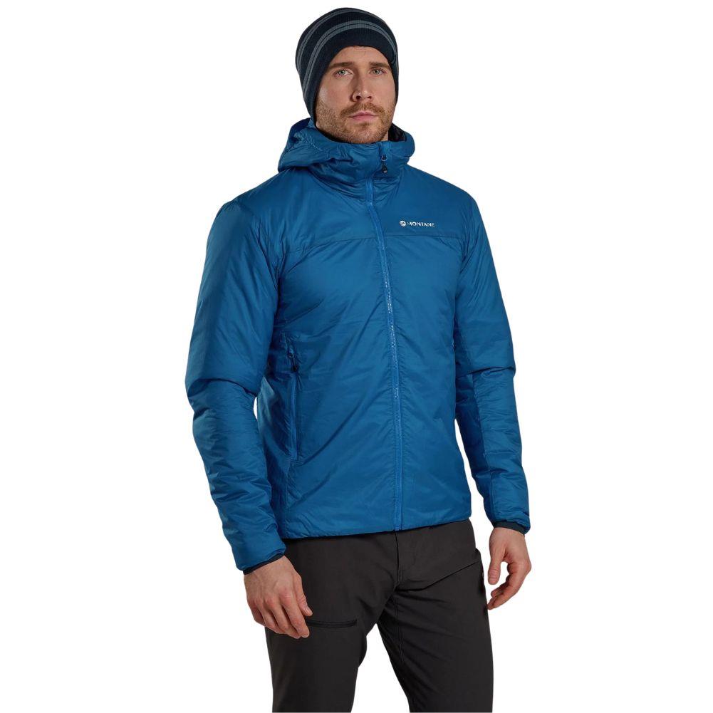 Montane Men's Fortes Lite Hooded Insulated Jacket (Neptune Blue) model