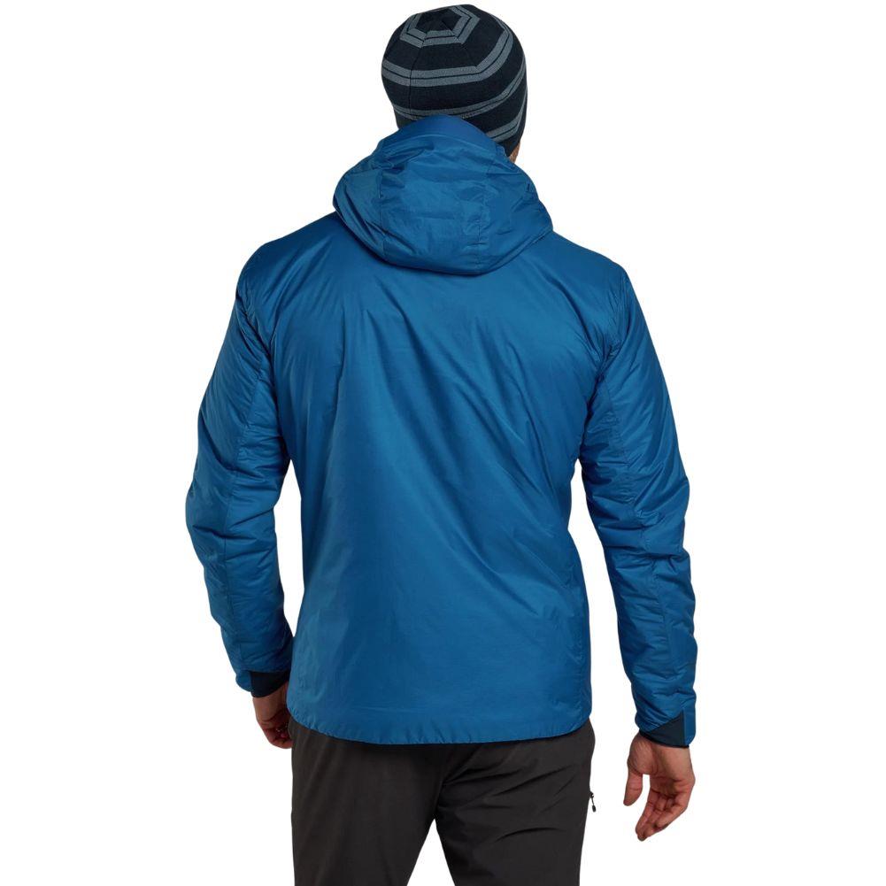 Montane Men's Fortes Lite Hooded Insulated Jacket (Neptune Blue) back