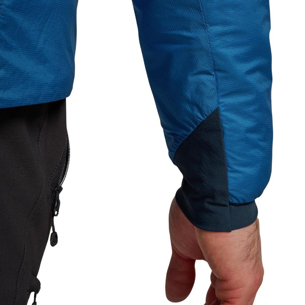 Montane Men&#39;s Fortes Lite Hooded Insulated Jacket (Neptune Blue) sleeve