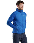 Montane Men's Sirocco Lite Hooded Insulated Jacket (Neptune Blue) hand in pockets
