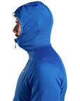 Montane Men's Sirocco Lite Hooded Insulated Jacket (Neptune Blue) hood up