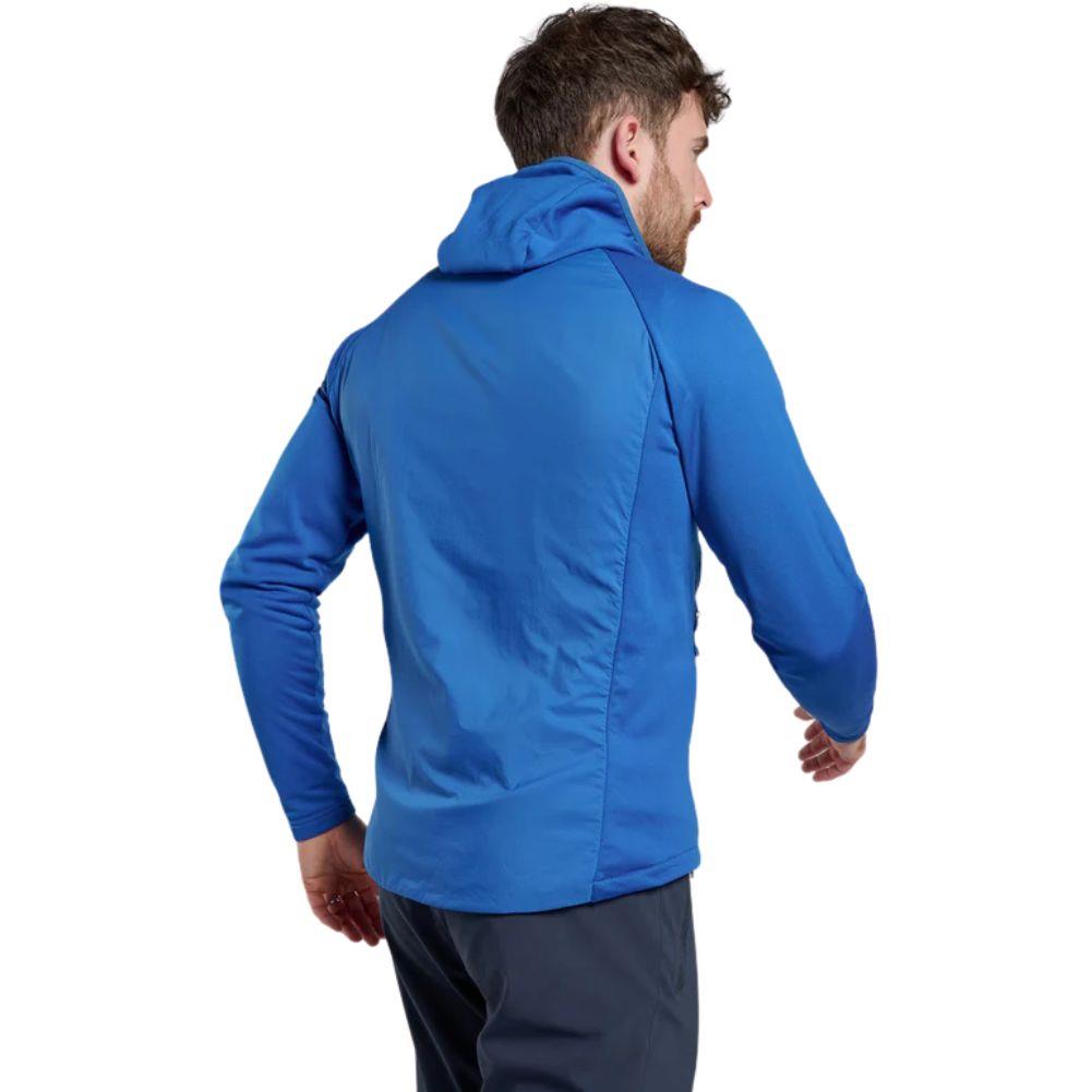 Montane Men&#39;s Sirocco Lite Hooded Insulated Jacket (Neptune Blue) walking thTway