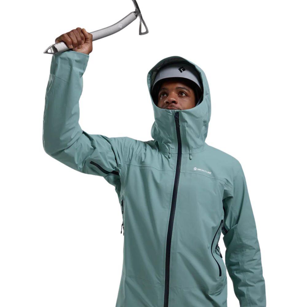Montane Men&#39;s Torren Waterproof Jacket (Sea Mist) axe