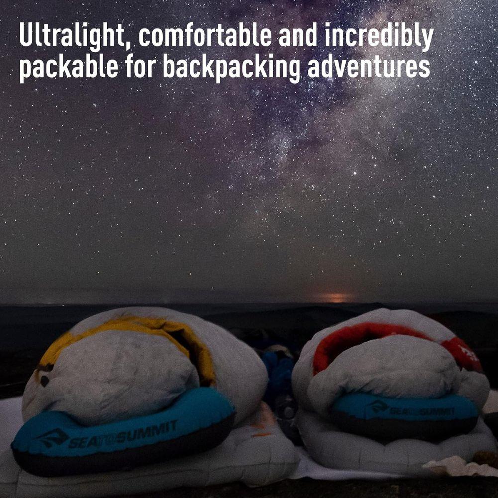 Sea to Summit Aeros Ultralight Pillow Deluxe (Aqua) ultralight