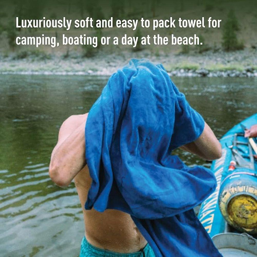 Sea To Summits Pocket Towel - Medium (Baltic Blue) wash wash