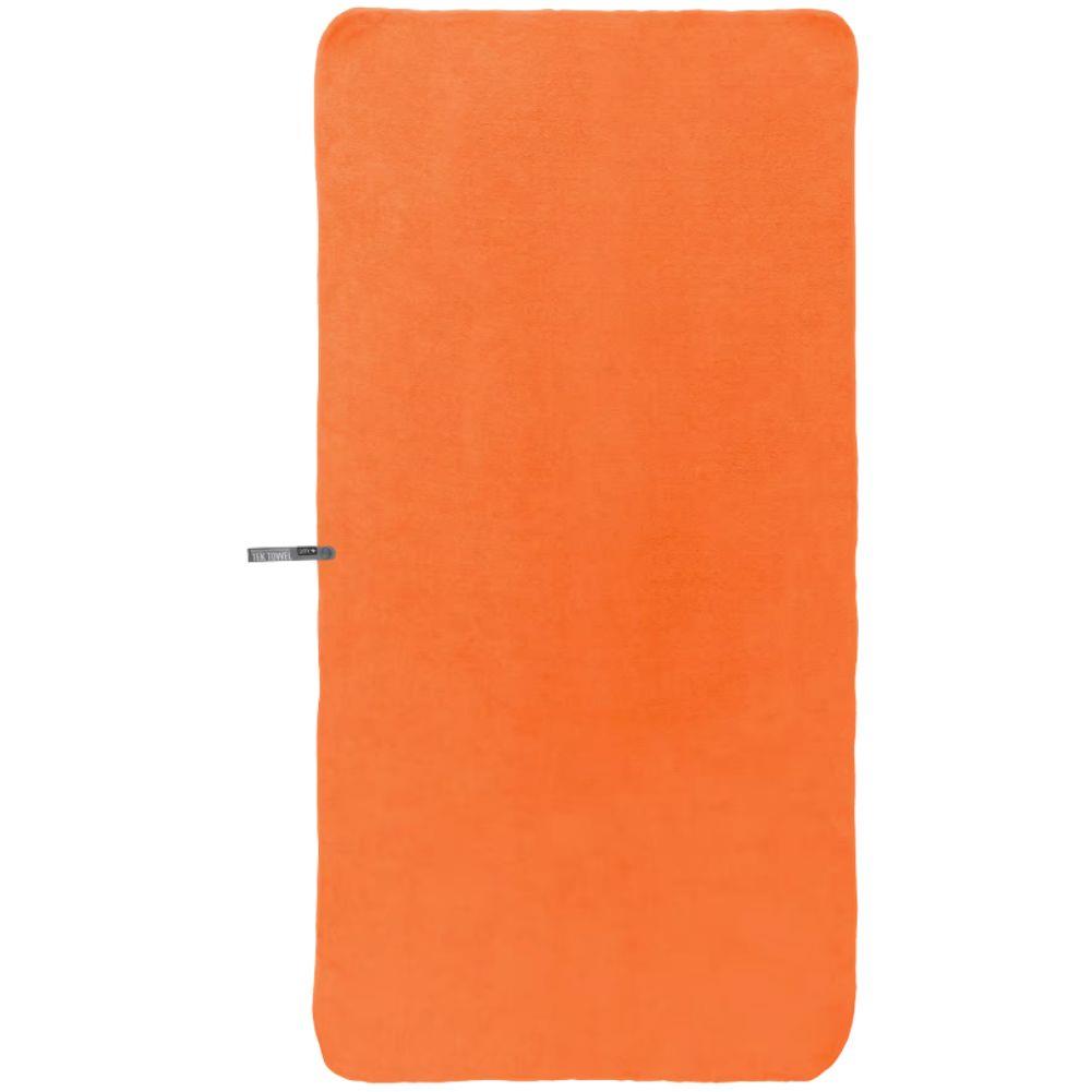 Sea To Summit Tek Microfibre Towel - Large (Outback Orange) flat