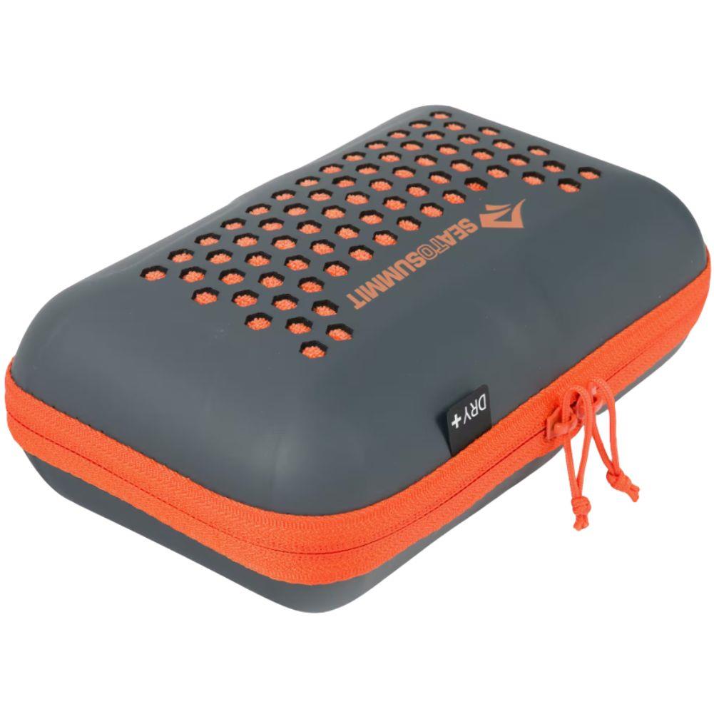 Sea To Summit Tek Microfibre Towel - Large (Outback Orange) packahe