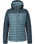 Rab Women's Microlight Alpine Down Jacket (Orion Blue/Citadel)