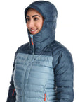 Rab Women's Microlight Alpine Down Jacket (Orion Blue/Citadel) good up