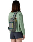 Patagonia Atom Sling Bag 8L (Noble Grey) back woman