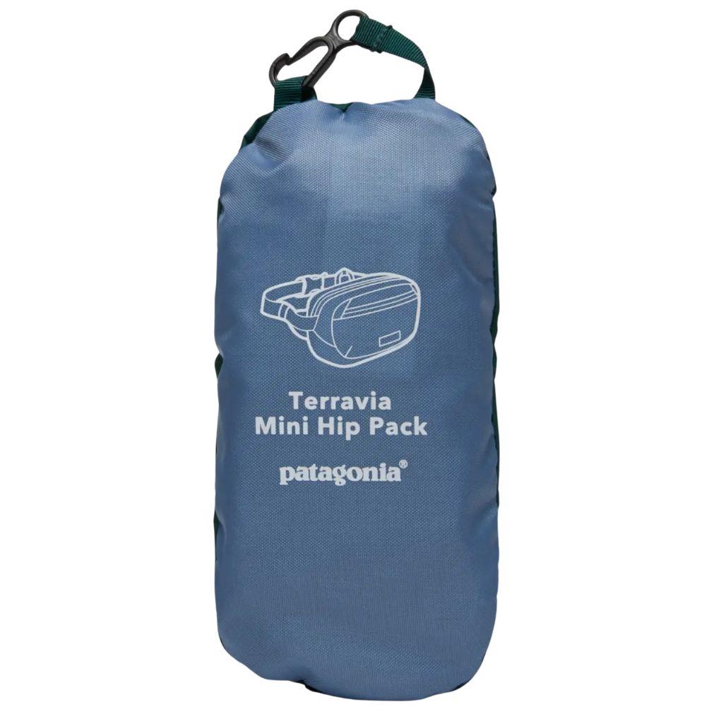 Patagonia Terravia 1L Mini Hip Pack (Patchwork: Barnacle Blue) little bag