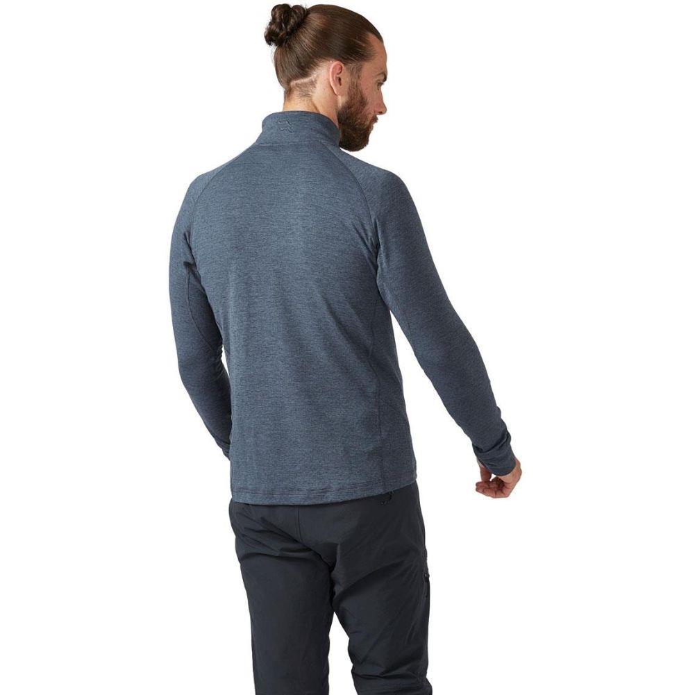 Rab Men's Nexus Pull-On Fleece (Steel) model back