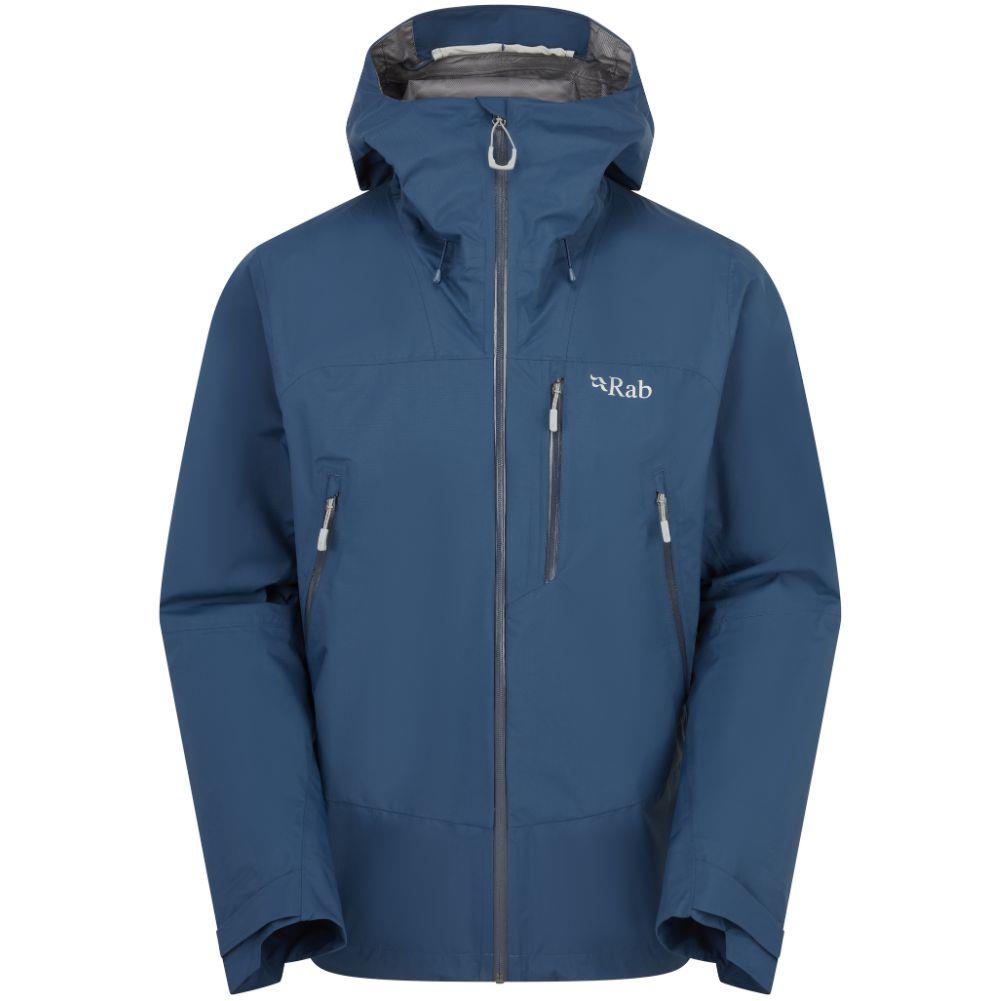Rab Men's Downpour Mountain Waterproof Jacket (Tempest Blue)