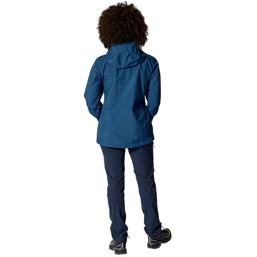 Rab Women&#39;s Downpour Mountain Waterproof Jacket (Tempest Blue)