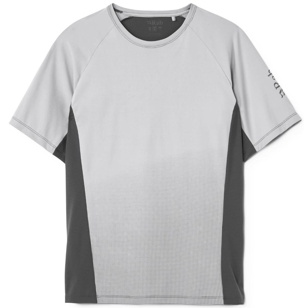 Rab Men&#39;s Trail Tee (Dark Pewter/Graphene)