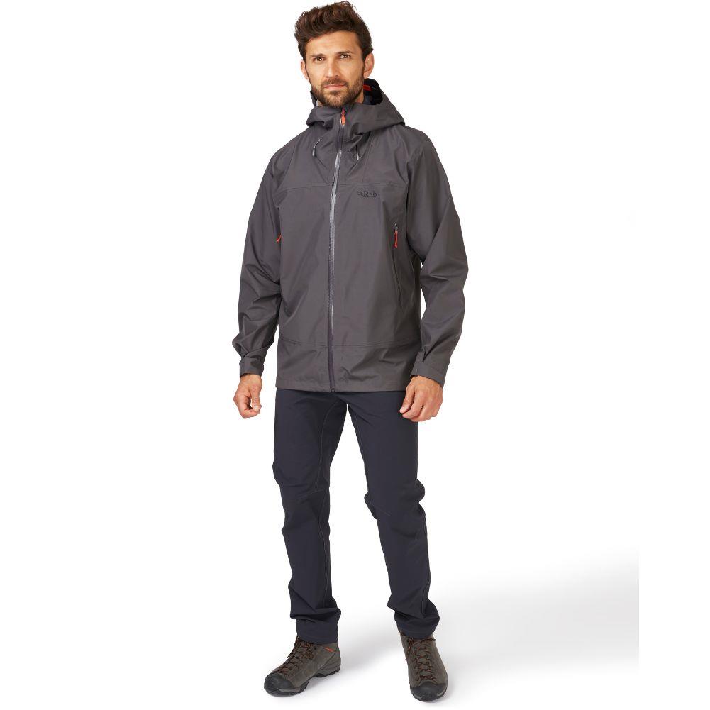 Rab Men&#39;s Namche GORE-TEX Jacket (Graphene) full body