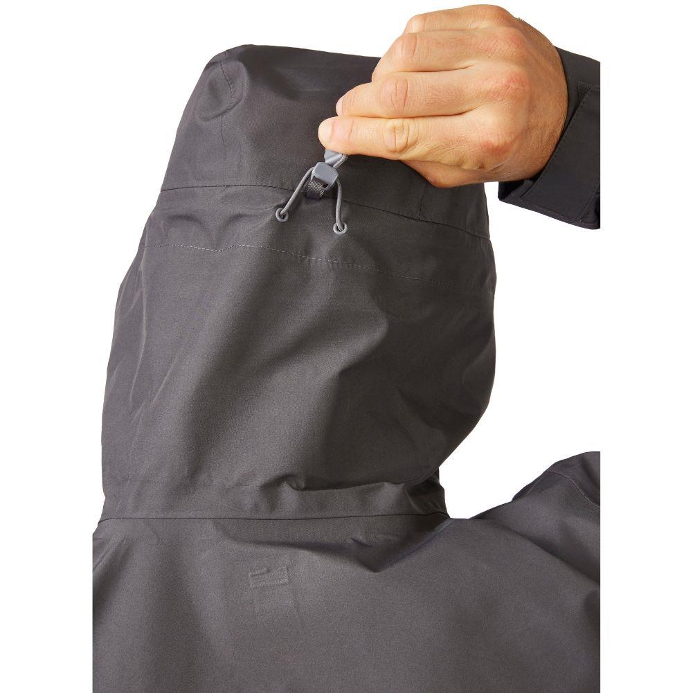 Rab Men&#39;s Namche GORE-TEX Jacket (Graphene) back hood