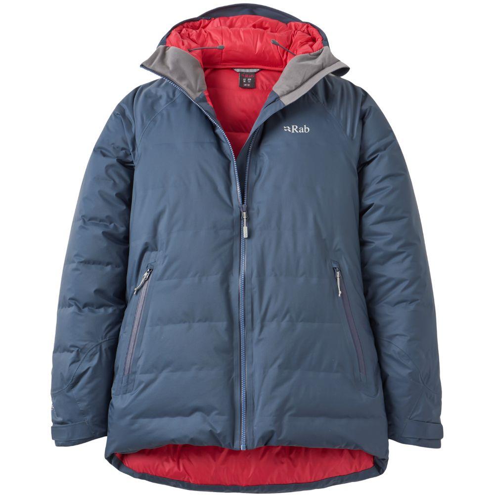Rab Women's Valiance Waterproof Down Jacket (Steel)