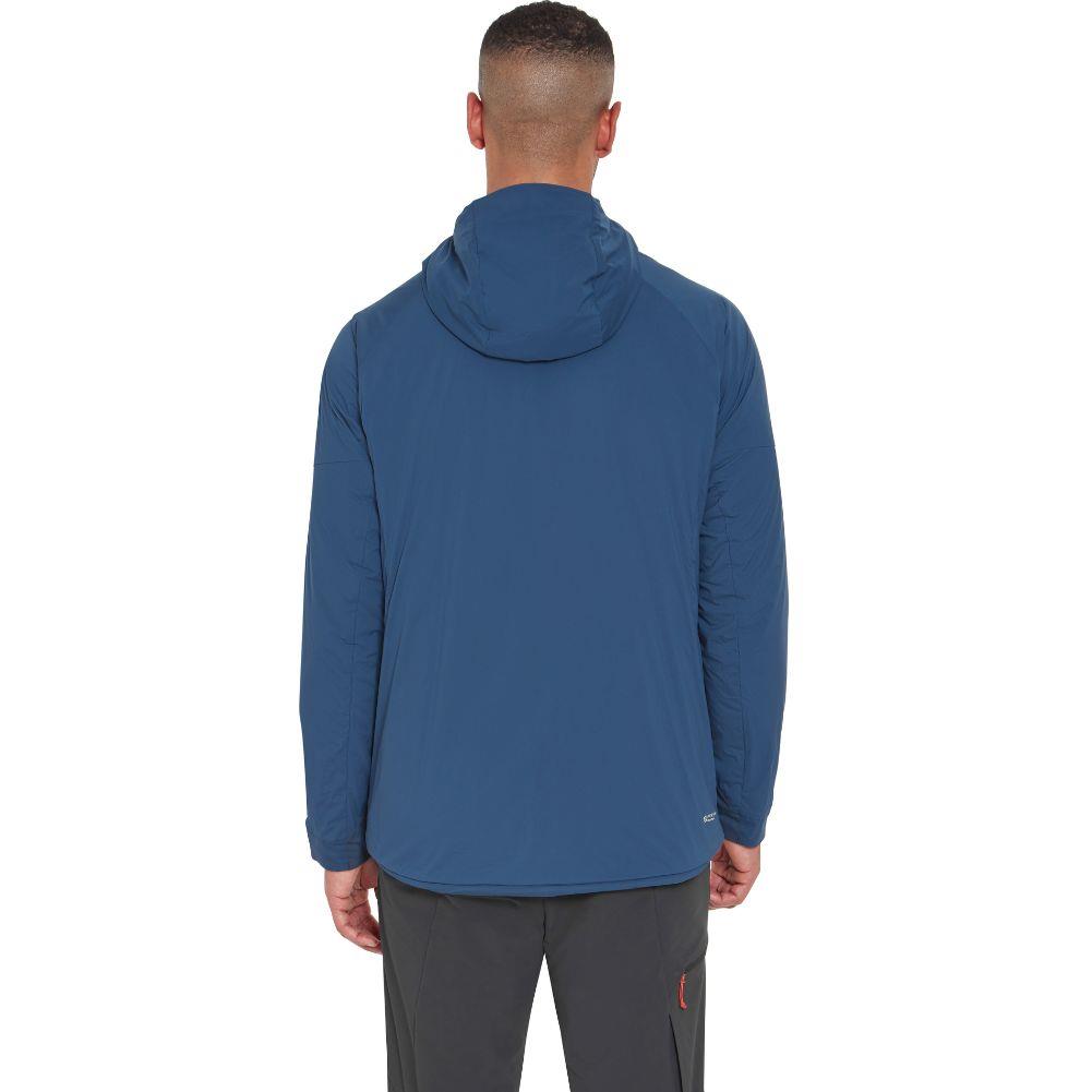 Rab Men's Vapour-Rise Summit Jacket (Tempest Blue) back model