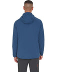 Rab Men's Vapour-Rise Summit Jacket (Tempest Blue) back model