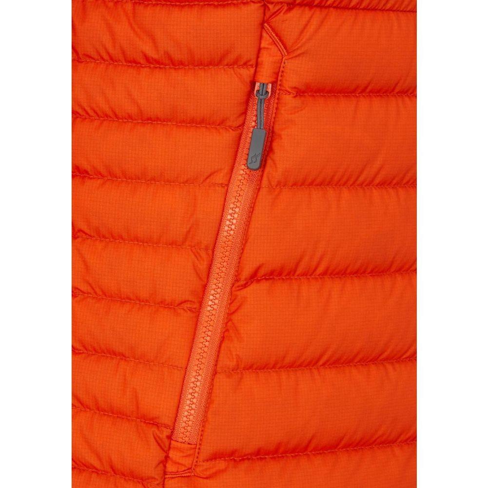 Rab Mens Infinity Microlight Jacket - Large (Firecracker) zipper