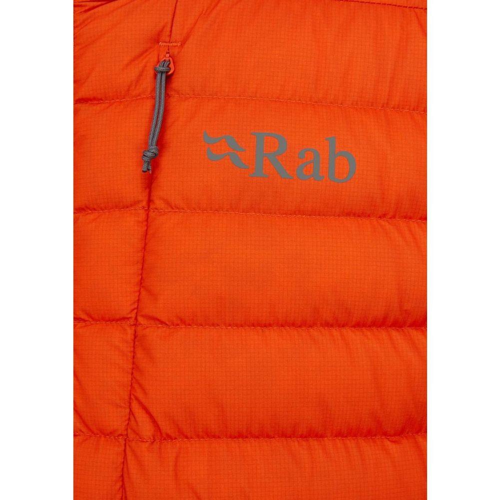 Rab Mens Infinity Microlight Jacket - Large (Firecracker) logo